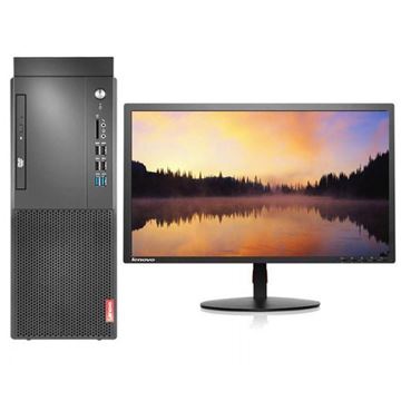 图片 联想/Lenovo  启天M42Y-D001 i3-8100/4G/1TB/集显/DVDRW/Windows 10 Home 64bit/21.5 三年保修